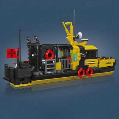 Life Boat Model Building Block Toys | 465PCS - Image 3