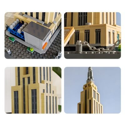 Majestic Empire State Building Blocks | 1572PCS NYC Landmark Skyscraper Model Kit - Image 2