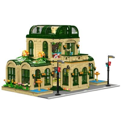3382PCS Enchanting Dome Botanical Gardens Building Block Set – Nature-Inspired Architecture Model