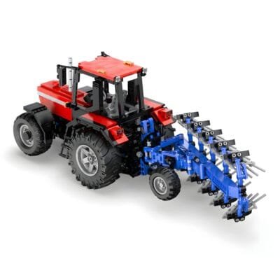 Remote Controlled Plowing Tractor Model Building Block Toys | 1676PCS - Image 2