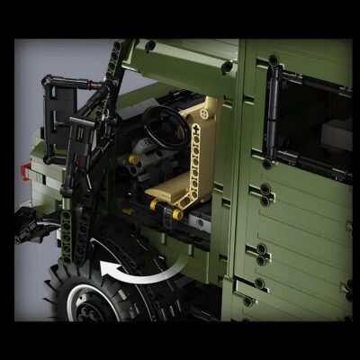 Remote Controlled 6 Wheeled Unimog Model Building Block Toys | 6690PCS - Image 7