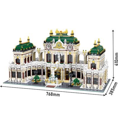 Ultimate Grand Palace Building Blocks | 11970PCS Mega Architecture Model Kit Luxury Collector Display - Image 6