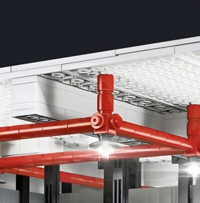 Ultimate 1:8 Scale Car Park Display Model | 2436PCS Building Block Garage Set - Image 2