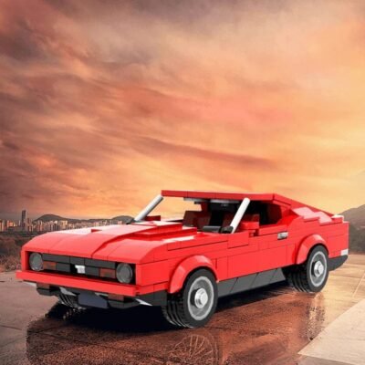 1970 American Muscle Model Building Block Toys | 360PCS - Image 2