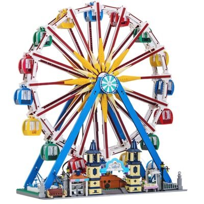 12783835PCS Spectacular Motorised Ferris Wheel Building Block Toy Set - Largest LED Light-Up Model KitB2FF-9511-4D86-BD46-A8038A6476BE 3835PCS Spectacular Motorised Ferris Wheel Building Block Toy Set - Largest LED Light-Up Model Kit