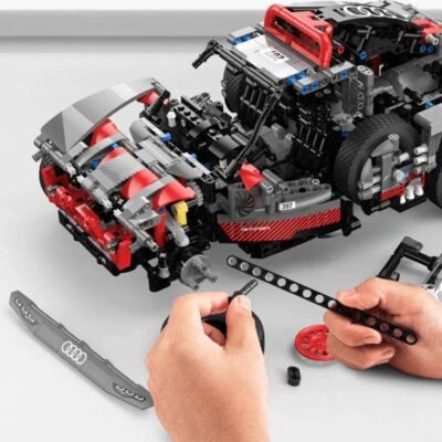 Audi Rs Q E-Tron Model Building Block Toys | 1432PCS - Image 10