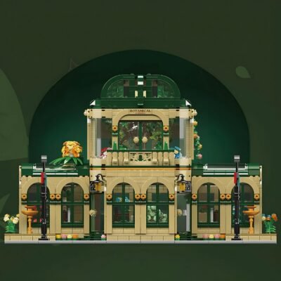Enchanting Dome Botanical Gardens Building Blocks | 3382PCS Nature-Inspired Architecture Model - Image 3