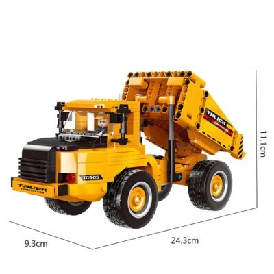 Heavy Duty Truck Model Building Block Toys | 546PCS - Image 4