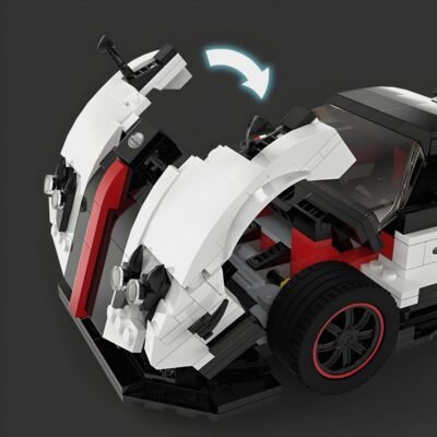 Italian Speed Icon ModelCars Building Block Toys | 1018PCS - Image 4