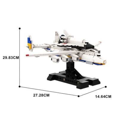 Antonov An-225 “Mriya" Model Building Block Toys | 482PCS - Image 9