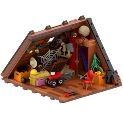 546PCS Mysterious Enchanted Attic Building Block Toy Set - Hidden Secrets Model Kit 546PCS Mysterious Enchanted Attic Building Block Toy Set - Hidden Secrets Model Kit