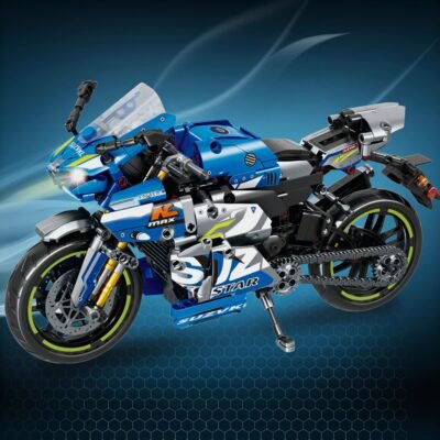 Gsx-R600 Racing Icon ModelCars Building Block Toys | 822PCS - Image 2