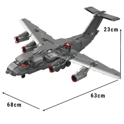 Y-20 Large Military Aircraft Building Block Toys | 2202PCS - Image 7