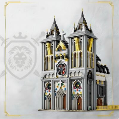 Majestic European Century Church Building Blocks | 3469PCS Gothic Architectural Model Kit - Image 2