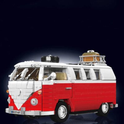 Vintage Campervan ModelCars Building Block Toys | 2055PCS - Image 3