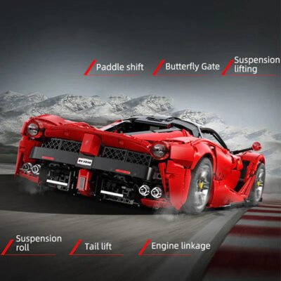 The Ultimate Italian Flagship ModelCars Building Block Toys | 4738PCS - Image 5