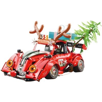 230E5682-AC05-40AA-9E3D-F35089C2D61D Limited Edition Santa'S Custom Beetle ModelCars Building Block Toys | 2870PCS - Image 1
