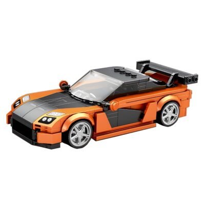 26C50C78-BE55-495D-AC60-51B2994EBFF4 Han'S Single Turbo Rx-7 ModelCars Building Block Toys | 392PCS - Image 1