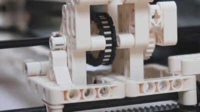 The App Controlled Plotter Model Building Block Toys | 3087PCS - Image 2