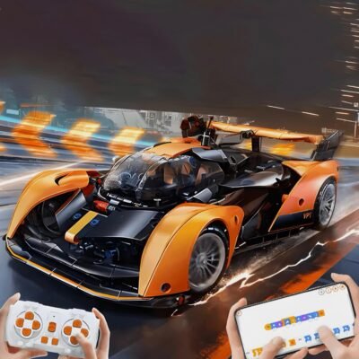 British Gt Hypercar ModelCars Building Block Toys | 818PCS - Image 4