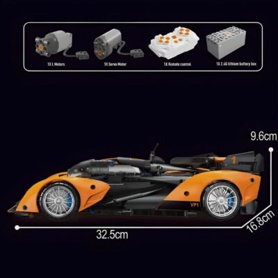British Gt Hypercar ModelCars Building Block Toys | 818PCS - Image 5