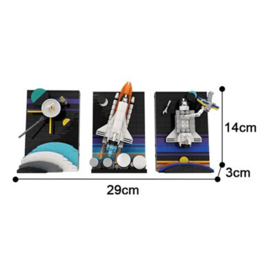 Tales Of The Space Age Model Building Block Toys | 731PCS - Image 3