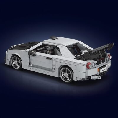 Skyline Gtr R34 ModelCars Building Block Toys | 1472PCS - Image 3