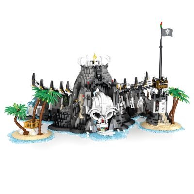 2964PCS Epic Pirate Bay Building Block Toy Set - Adventure and Pirate Model for Collectors