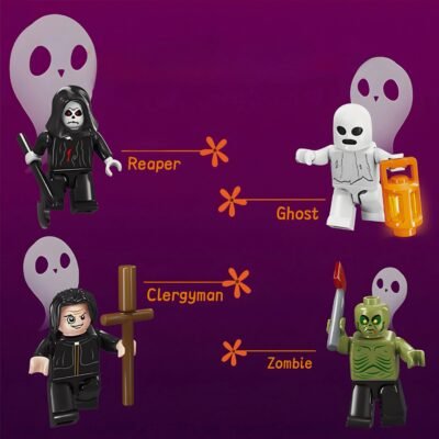 Midnight Monsters Bundle Model Building Block Toys | 412PCS - Image 4