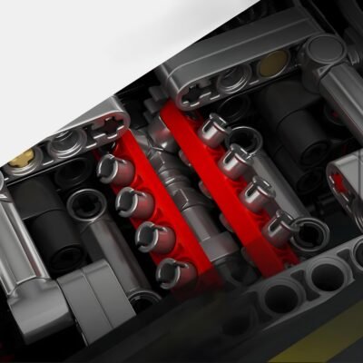 Nascar Edition Muscle Car ModelCars Building Block Toys | 1534PCS - Image 3