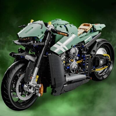 Race Spec Motorcycle Model Building Block Toys | 2176PCS - Image 2