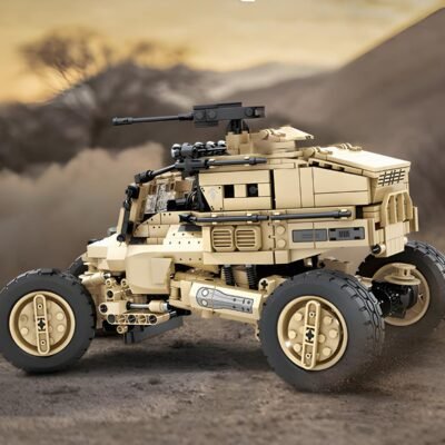 Remote Controlled Combat Buggy Model Building Block Toys | 1182PCS - Image 3