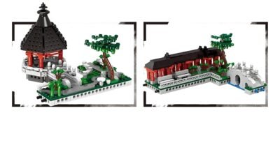 Stunning Suzhou Lion Grove Garden Building Blocks | 2479PCS Chinese Architecture Model Kit - Image 2
