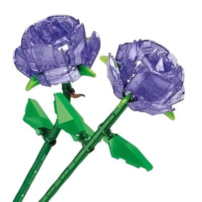 3D0916A8-C423-45EB-9D28-BBB0AC3EFBBA Glitter Rose Model Building Block Toys | 72PCS - Image 1