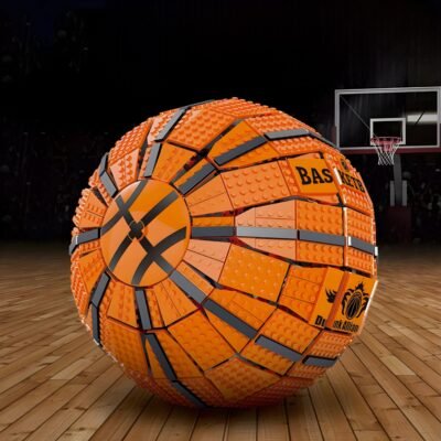1:1 Scale Basketball Model Building Block Toys | 2220PCS - Image 2