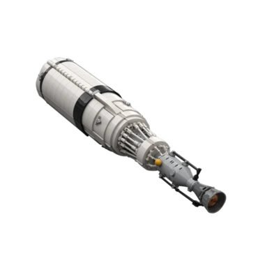 Reusable Nuclear Shuttle Model Building Block Toys | 807PCS - Image 2