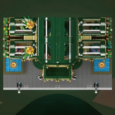 Enchanting Dome Botanical Gardens Building Blocks | 3382PCS Nature-Inspired Architecture Model - Image 4