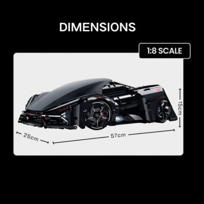 The Ultimate Italian Concept ModelCars Building Block Toys | 2884PCS - Image 9