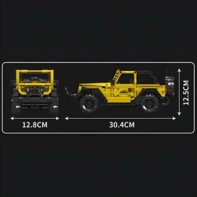 Convertible Off Roader Model Building Block Toys | 745PCS - Image 6