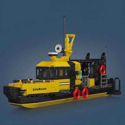 Life Boat Model Building Block Toys | 465PCS - Image 2