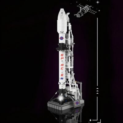Moon Landing Program Rocket X Model Building Block Toys | 868PCS - Image 2