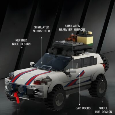 Safari Edition Cayenne Model Building Block Toys | 408PCS - Image 5