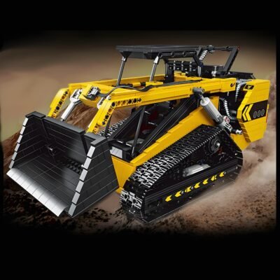 Remote Controlled Compact Track Loader Model Building Block Toys | 1800PCS - Image 3