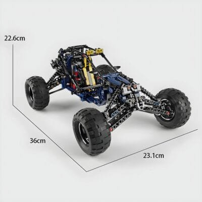 Remote Controlled Off Road Buggy Model Building Block Toys | 584PCS - Image 7