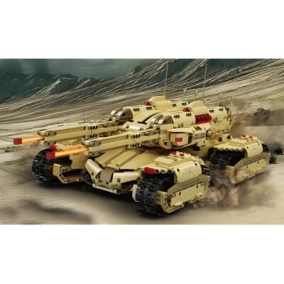 Remote Controlled Army 4 Track Tank Model Building Block Toys | 3294PCS - Image 2