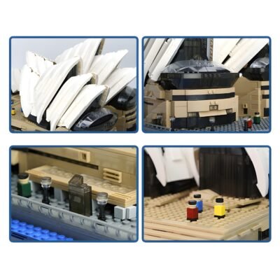 Magnificent Sydney Opera House Building Blocks | 2938PCS Iconic Architecture Model Kit - Image 2