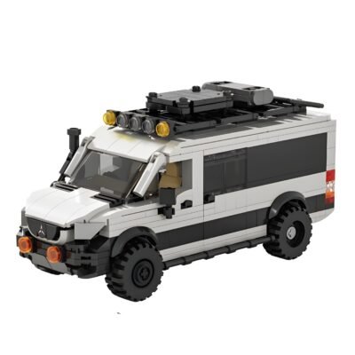 5C6E0F8F-CF4A-4216-9C92-8845B42F1B02 Sprinter 4X4 Off Roader Model Building Block Toys | 580PCS - Image 1