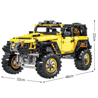 Lemon Off Roader 2452Pcs ModelCars Building Block Toys - Image 6