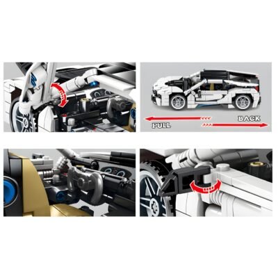 German Hybrid ModelCars Building Block Toys | 625PCS - Image 2