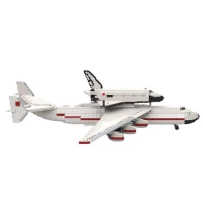 1:110 Buran With Antonov An-225 Carrierplane Model Building Block Toys | 4176PCS - Image 3